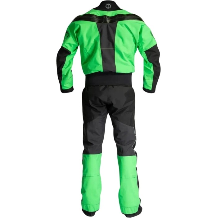 2024 Nookie Fusion Latex Drysuit And Free Underfleece DR50200102 - Black / Green